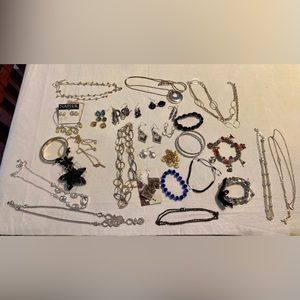 Jewelry mostly from Kohl’s sold all together